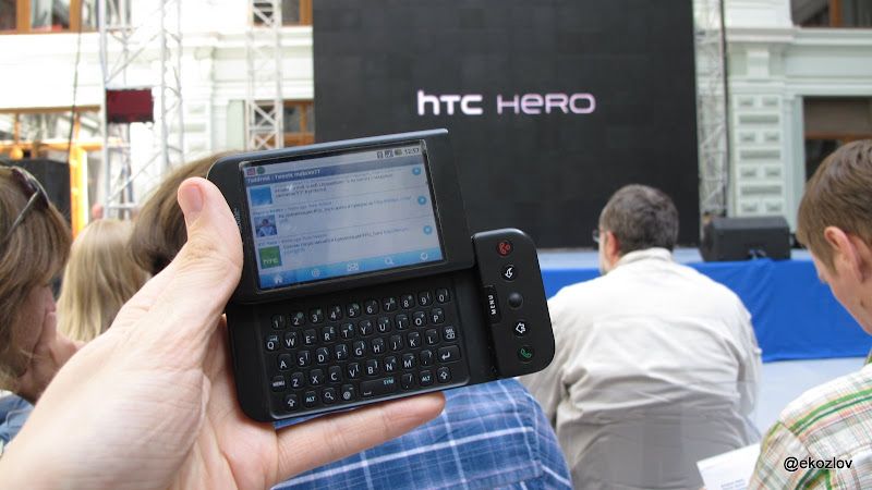 HTC Hero launches in Russia, photo 2